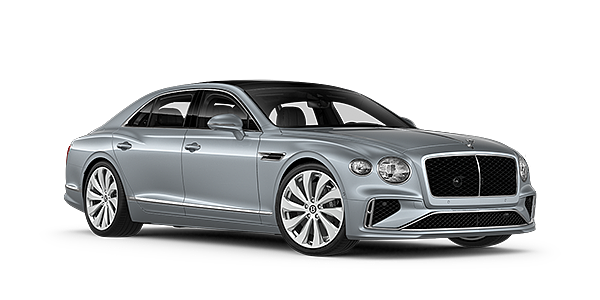 Bentley Auckland New Bentley Flying Spur sedan front three quarter in Silverlake paint