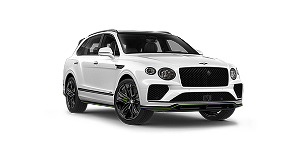 Bentley Auckland Bentley Bentayga Speed SUV in Snow Quartz Pearlescent by Mulliner white paint