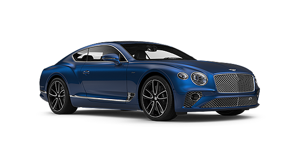 Bentley Auckland Bentley GT Azure coupe in Sequin Blue paint front 34